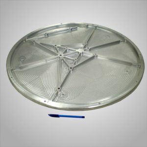 Large Round Aluminum CNC Machined Part