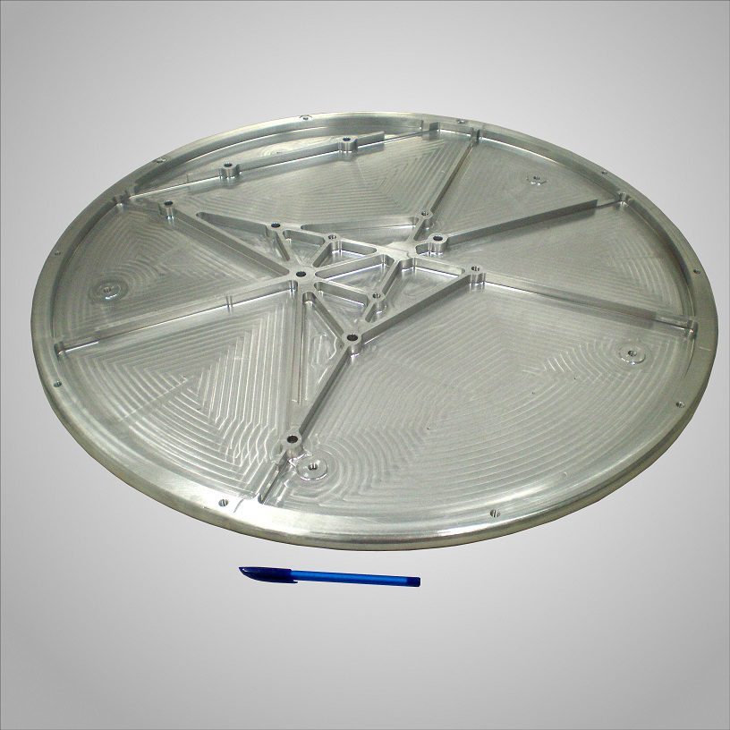 Large Round Aluminum CNC Machined Part