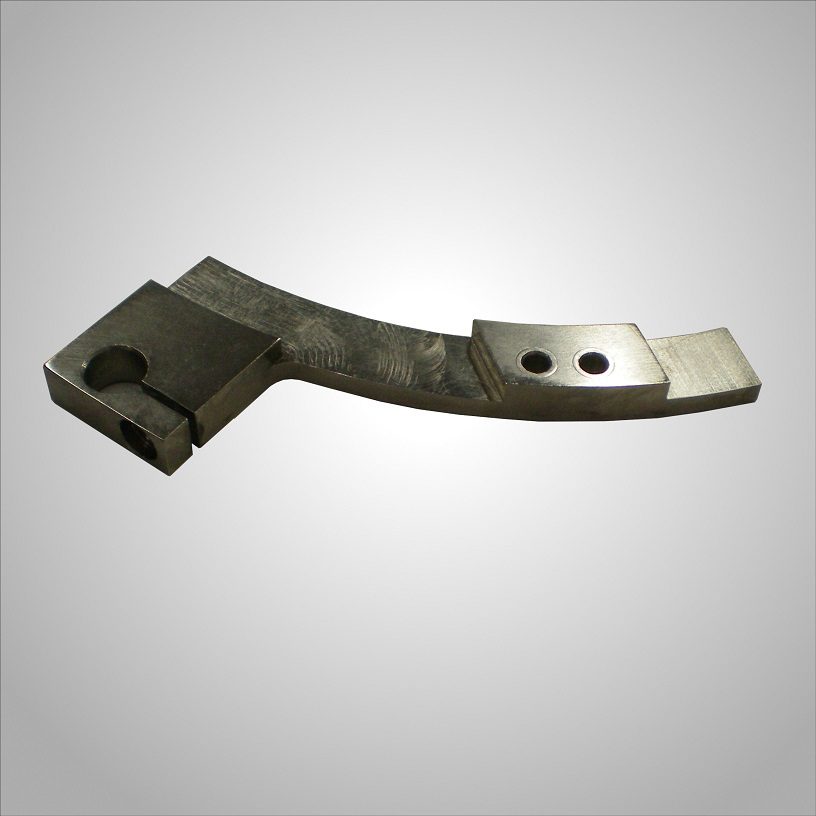 Curved CNC Machined Part