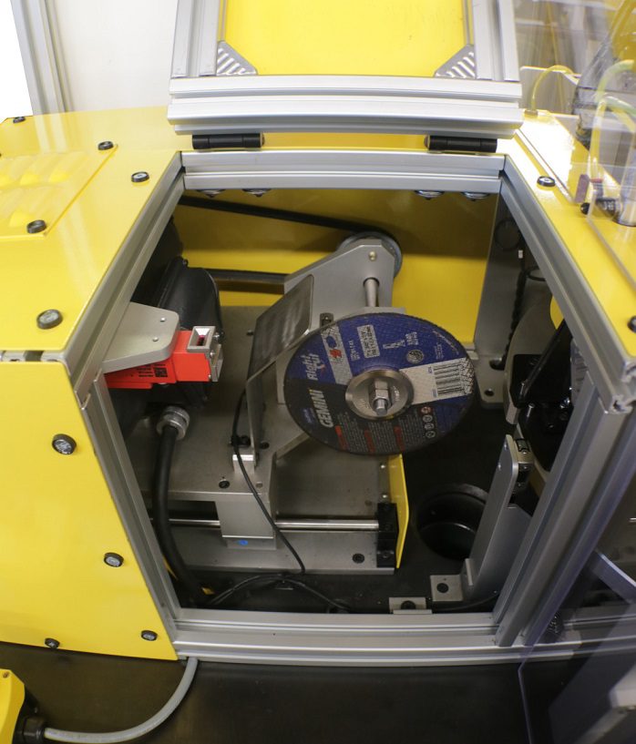 Automated Abrasive Cutting Machine Abrasive Wheel Assembly