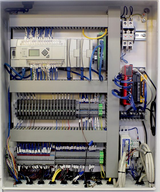 Automated Abrasive Cutting Machine Electrical Enclosure