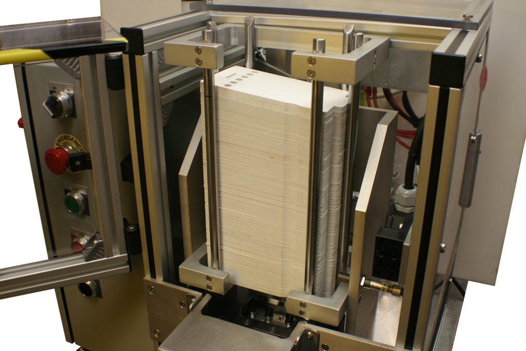 Automated Card Packaging Folding Machine Card Stack