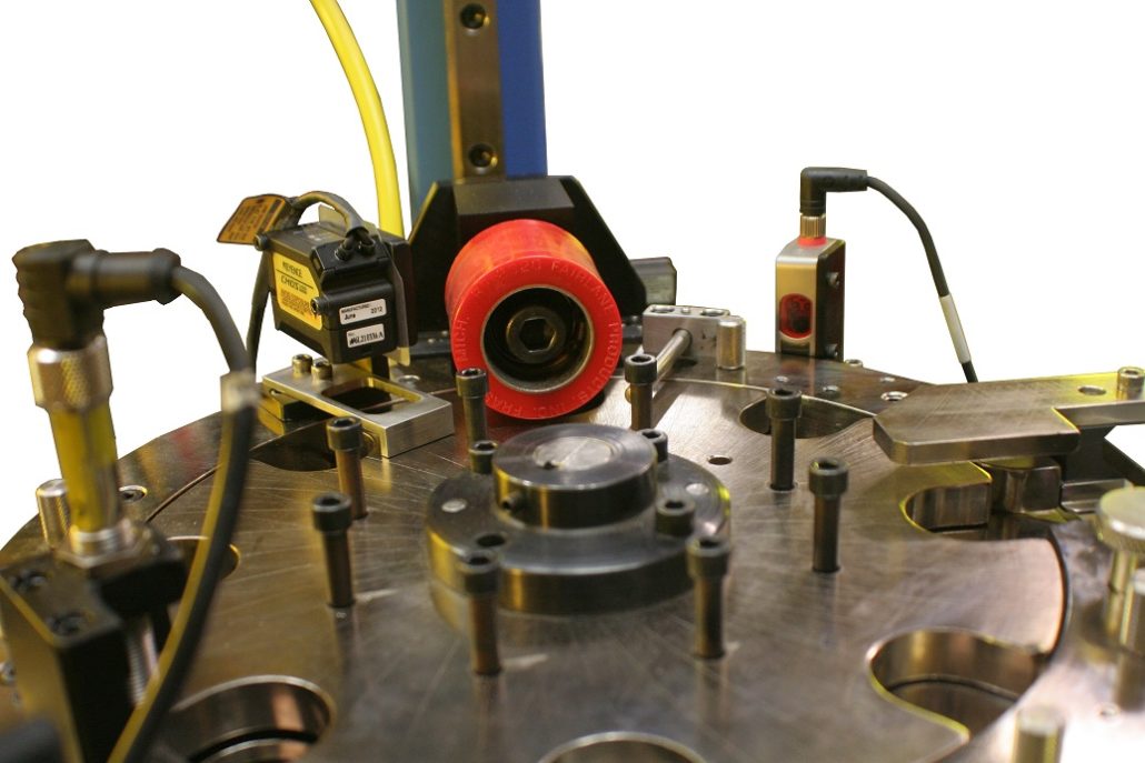 Continuous Motion Assembly Machine Press Wheel