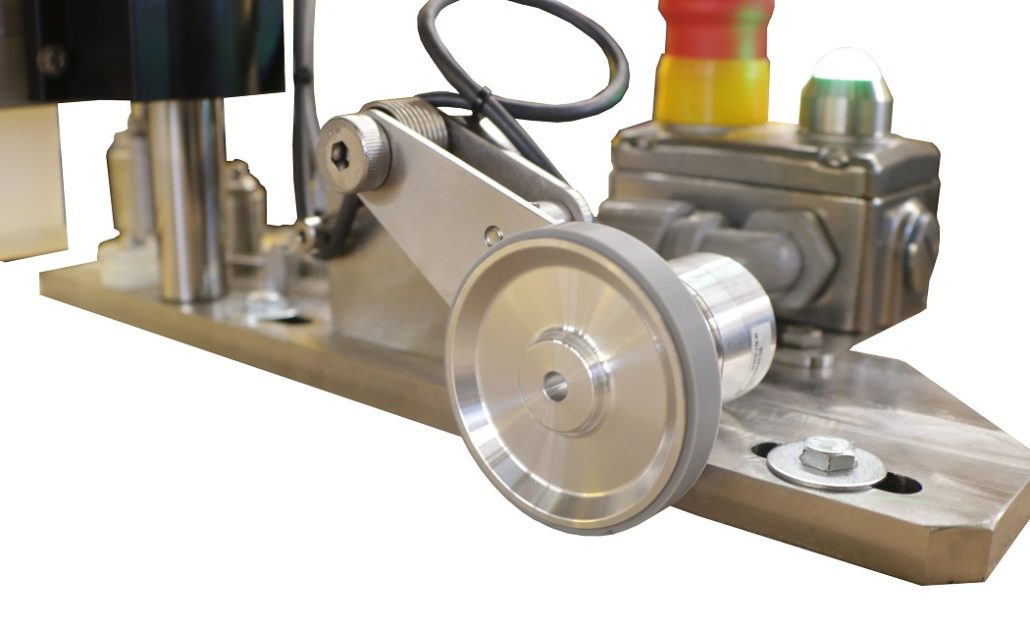 Conveyor Guillotine Cutter Encoder Wheel