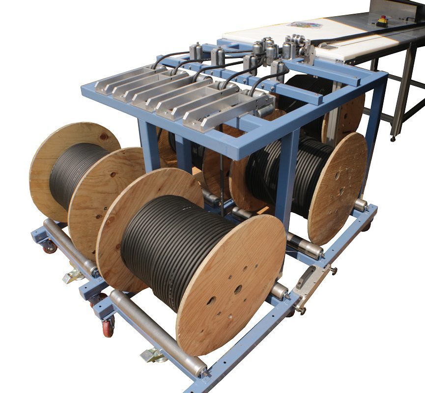 Cable Spool Coiler Unwind Assembly