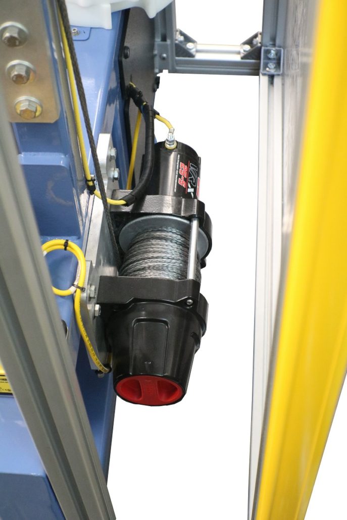 Heavy Duty Cable Coiling Winding Machine Winch