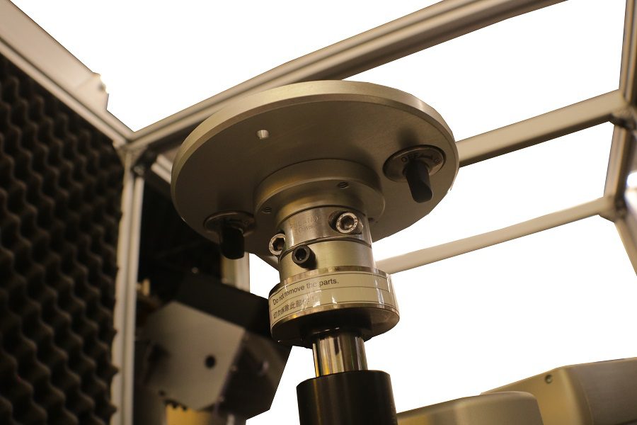 Ultrasonic Cutter Fixture Holding Plate Closeup