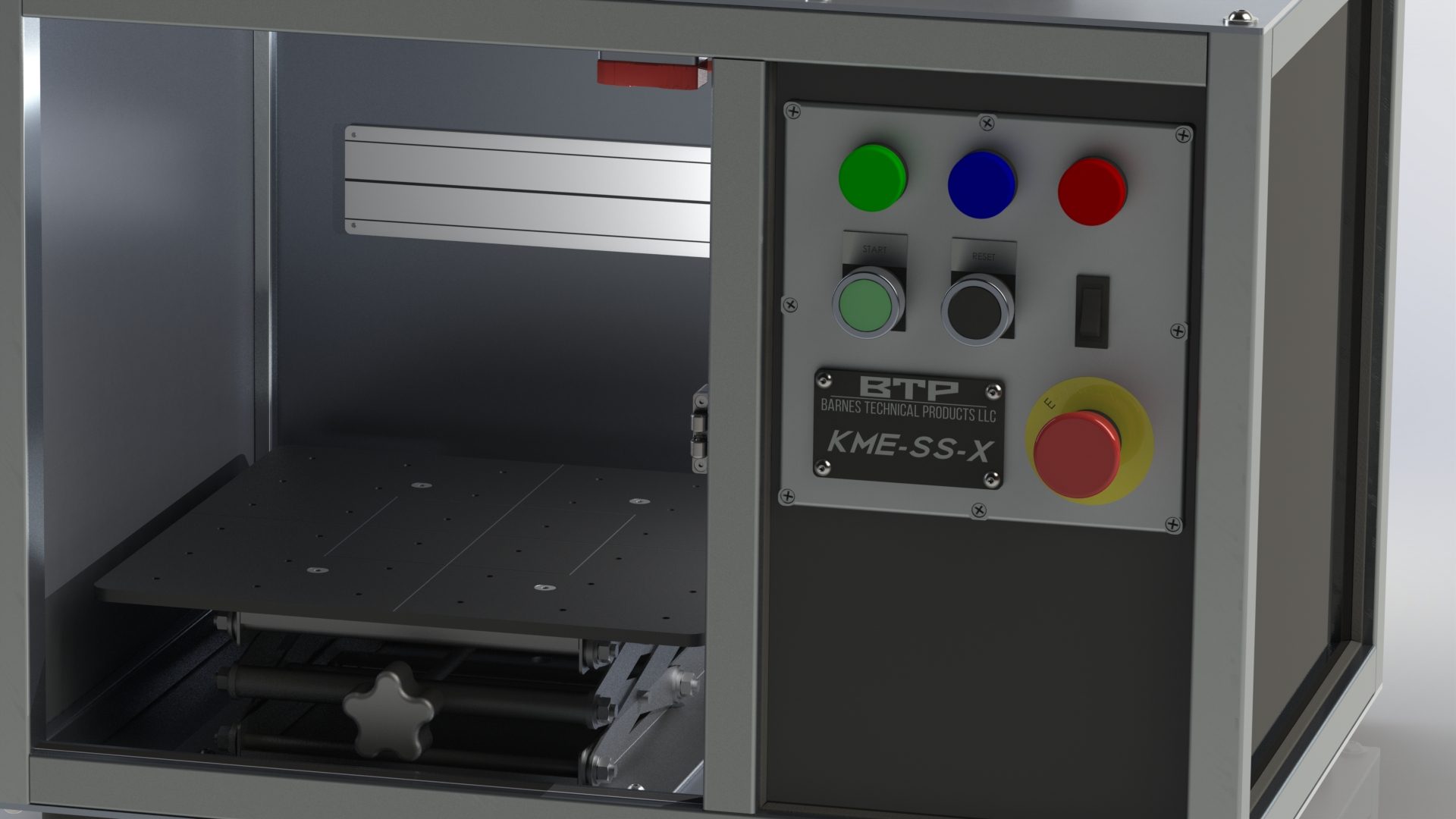 Fixture Plate Inside Enclosure