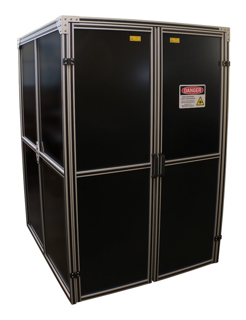 Custom Laser Marking Enclosure Walk-In Size