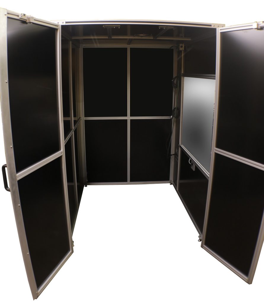 Custom Laser Marking Enclosure Walk-In Size Interior