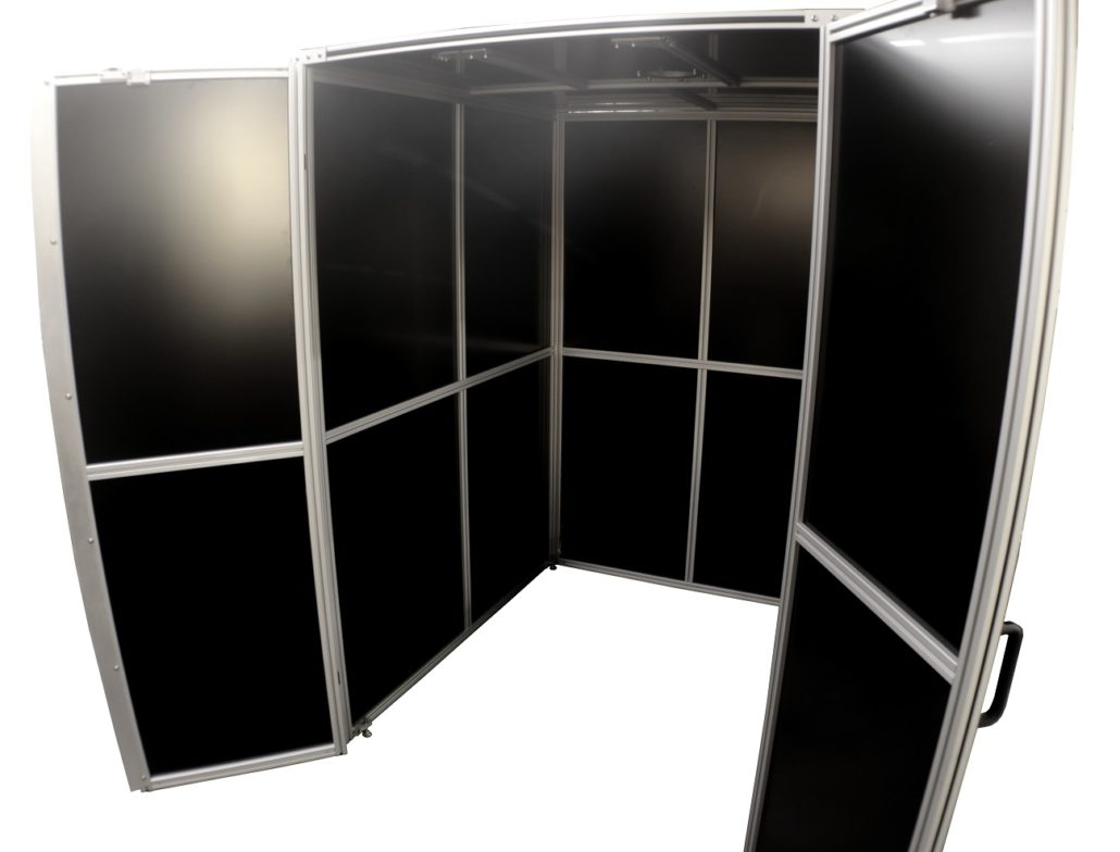 Custom Laser Marking Enclosure Walk-In Size Interior