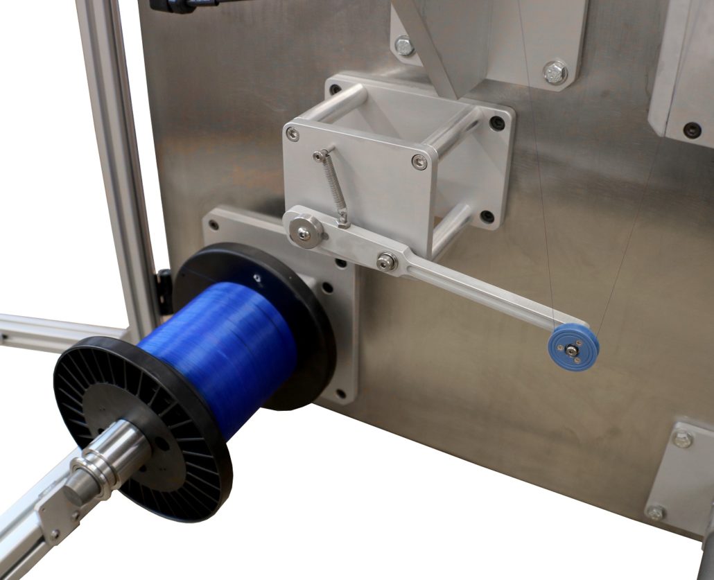 Filament Wind & Tension Machine Closeup