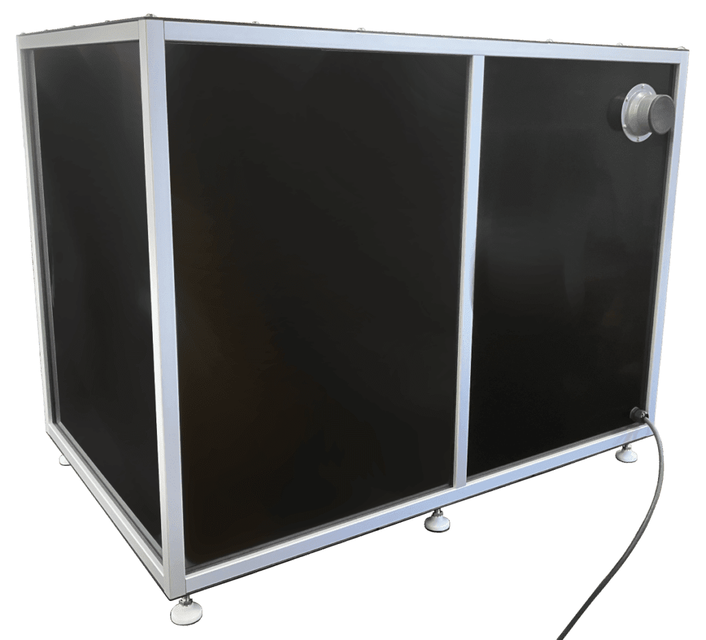 Large Format Laser Marking Enclosure Rear