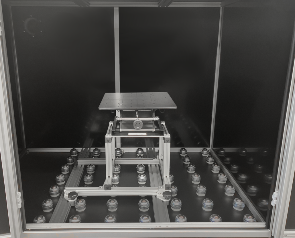 Large Format Laser Marking Enclosure Scissor Jack