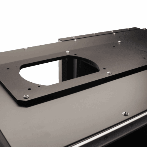 Automated Double Door Laser Marking Enclosure Laser Marker Mount Plate