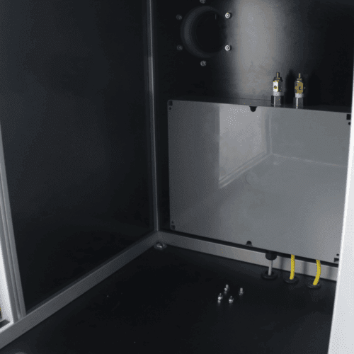 Automated Double Door Laser Marking Enclosure Interior