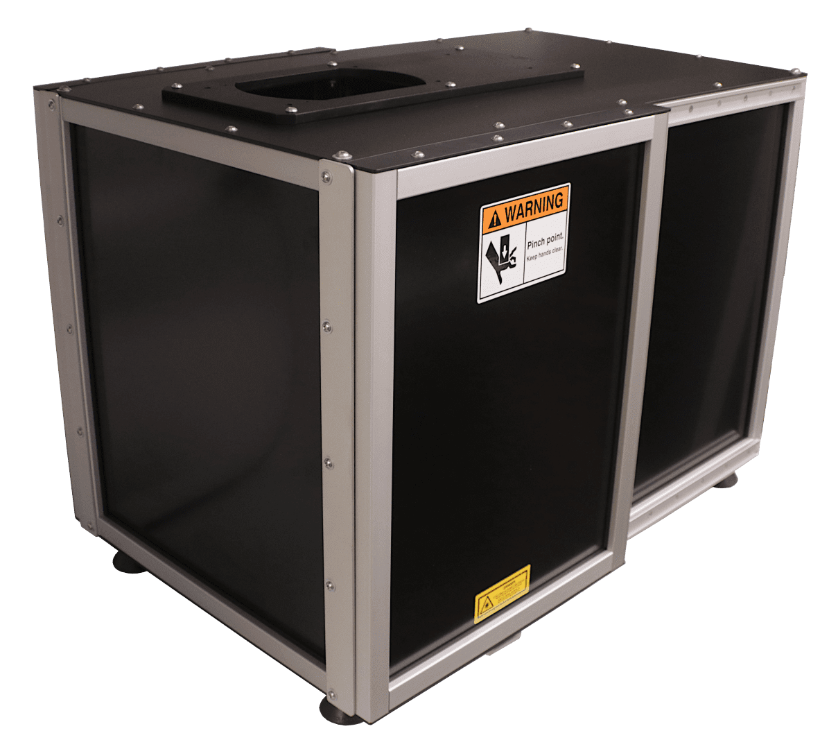 Automated Double Door Laser Marking Enclosure