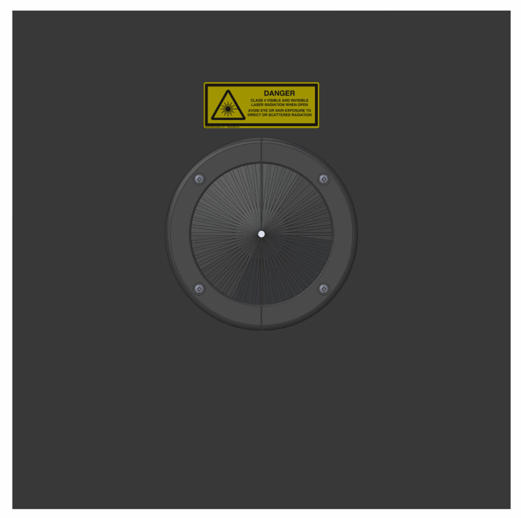 Side Load Panel for Laser Marking Enclosure Brush Seal Round