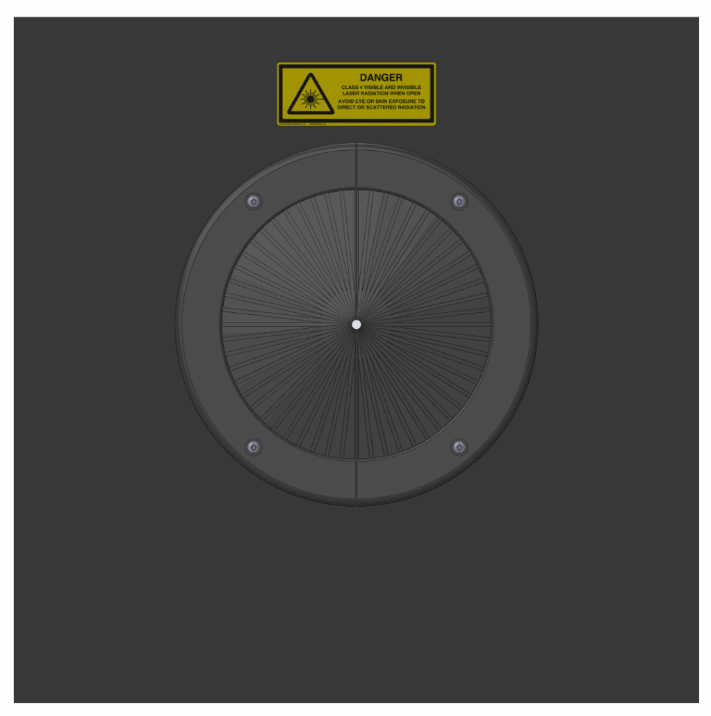 Side Load Panel for Laser Marking Enclosure Brush Seal Round
